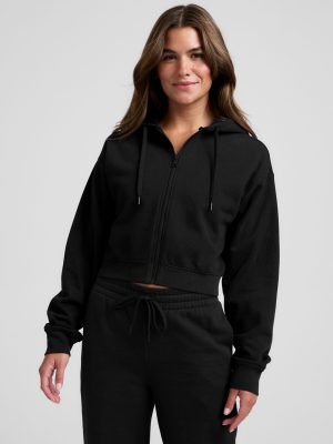 LuxeFleece Zip Up Hoodie